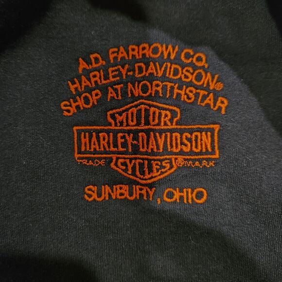 Harley-Davidson hoodie featuring the Willie G Skull logo 2013 - Picture 5 of 5